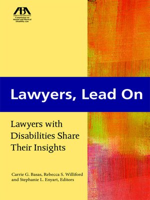 cover image of Lawyers, Lead On